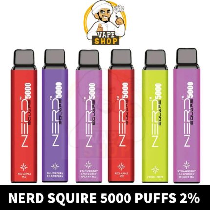Nerd-Squire-5000-Puffs-2-Nicotine-430x430-1.jpg Nerd squire 5000 puffs 2% nicotine vape in dubai uae - Image 1