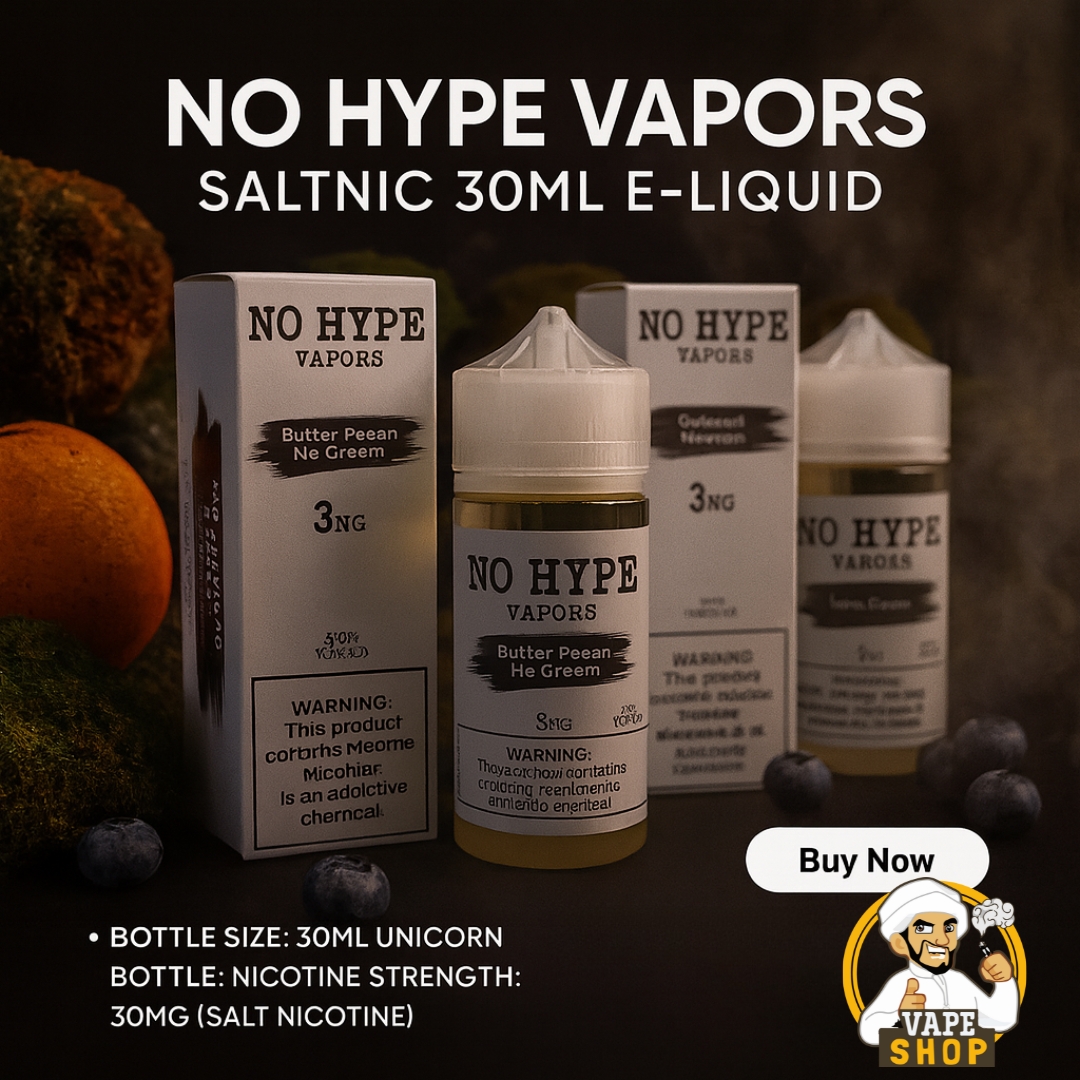 No-Hype-Vapors-Saltnic-30ml-E-Liquid-In-Dubai.jpg No Hype Vapors Saltnic 30ml E-Liquid In Dubai - Image 1