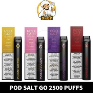Pod Salt Go 2500 Puffs 2%(20mg) vape shop in Dubai uae