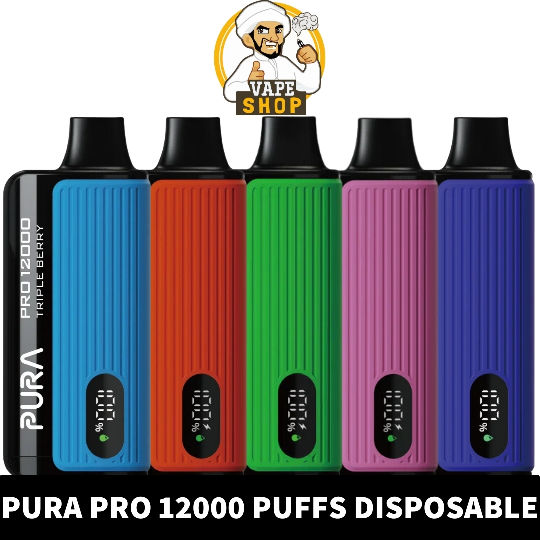 Vape Shop AE - PURA PRO 12000 Puffs Price in Dubai PURA Pro 12000 Puffs 20 MG and 50MG Disposable Vape - Image 1