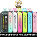 PYNE POD Boost Pro 20000 Puffs 50MG Disposable Vape in Dubai