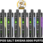 POD SALT Shisha 8000 Puffs 3MG Disposable Vape
