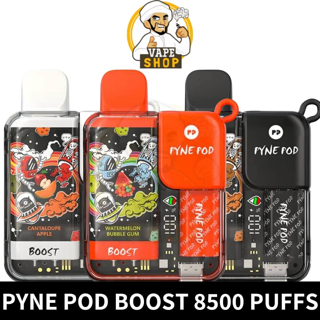 Pyne-Pod-Boost-8500-Puffs-5-Disposable-Vape-in-Dubai-Pyne-Pod-Dubai-Pyne-Boost-8500-Pyne-Pod-8500-Vape-Dubai-Shop-Near-me.jpg Pyne Pod Boost 8500 Puffs 5% Nicotine Rechargeable Vape in Dubai - Image 1