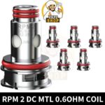 Smok RPM 2 DC MTL 0.6ohm Coil (5 Pack)