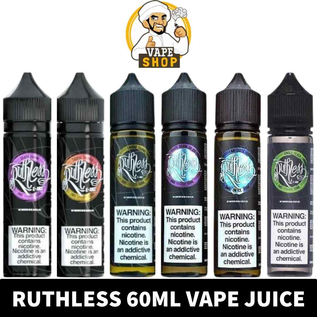 Ruthless-60ml-E-juice-is-the-leading-maker-of-award-winning-premium-juice-and-e-liquid-flavors-for-electronic-vaping.-Grab-a-bottle-today.jpg RUTHLESS 60ML E-JUICE Vape Juice In DUBAI UAE - Image 1