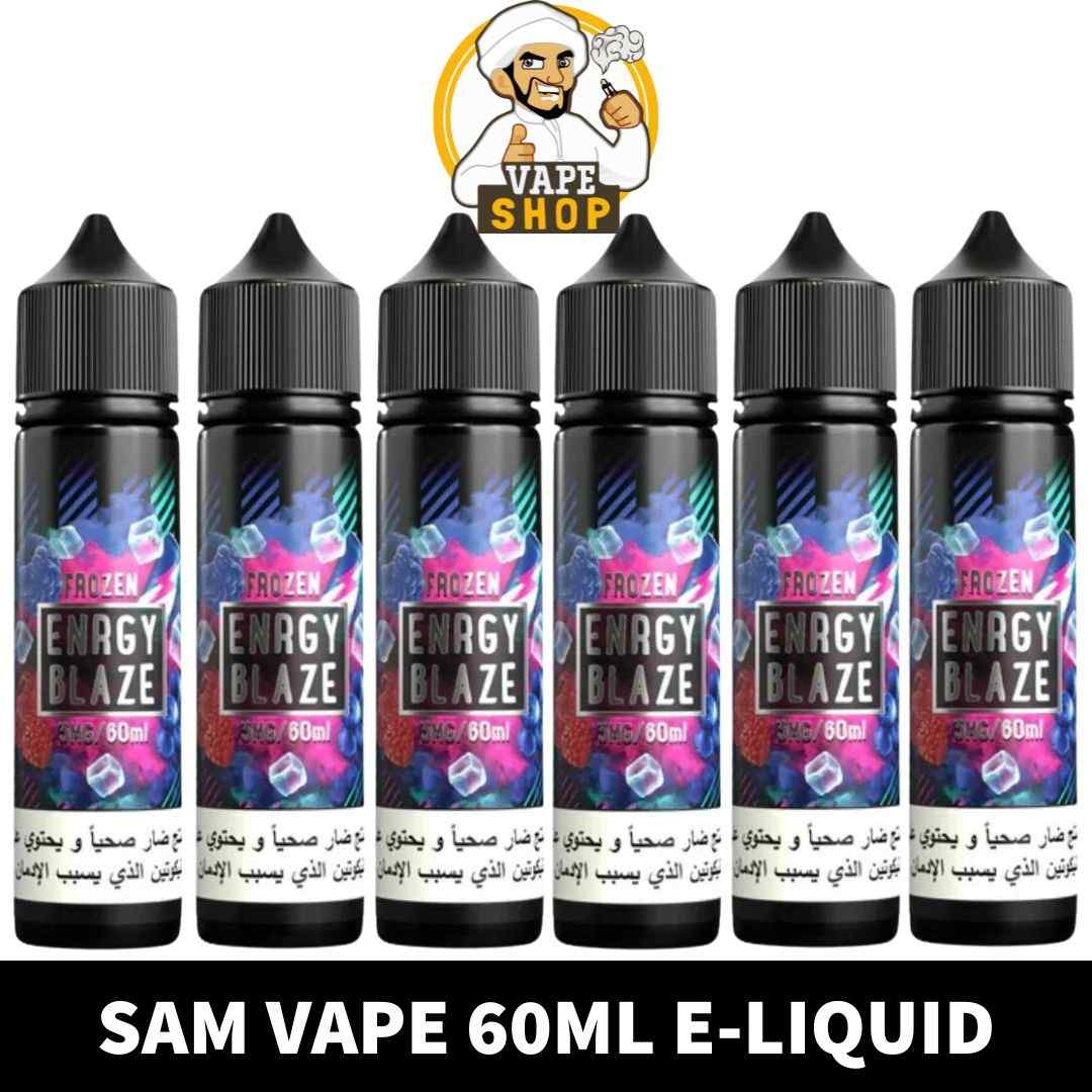 SAM VAPE 60ml 3mg E-liquid in Dubai, UAE Sam’s Vape 60ml E-liquid In Dubai UAE - Image 1