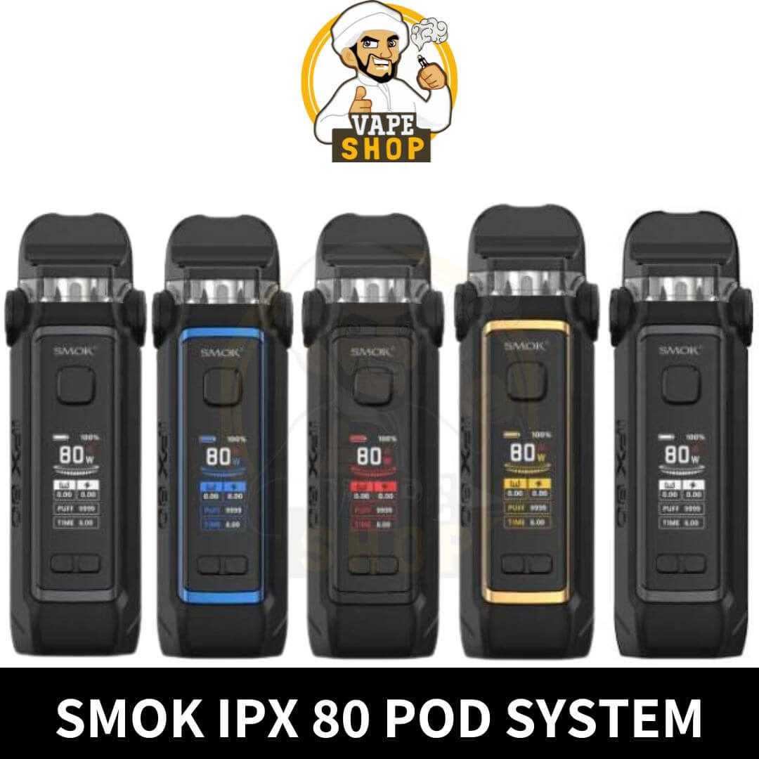SMOK IPX80 80W Pod Kit SMOK IPX 80 (80W) Pod System In Dubai - Image 1