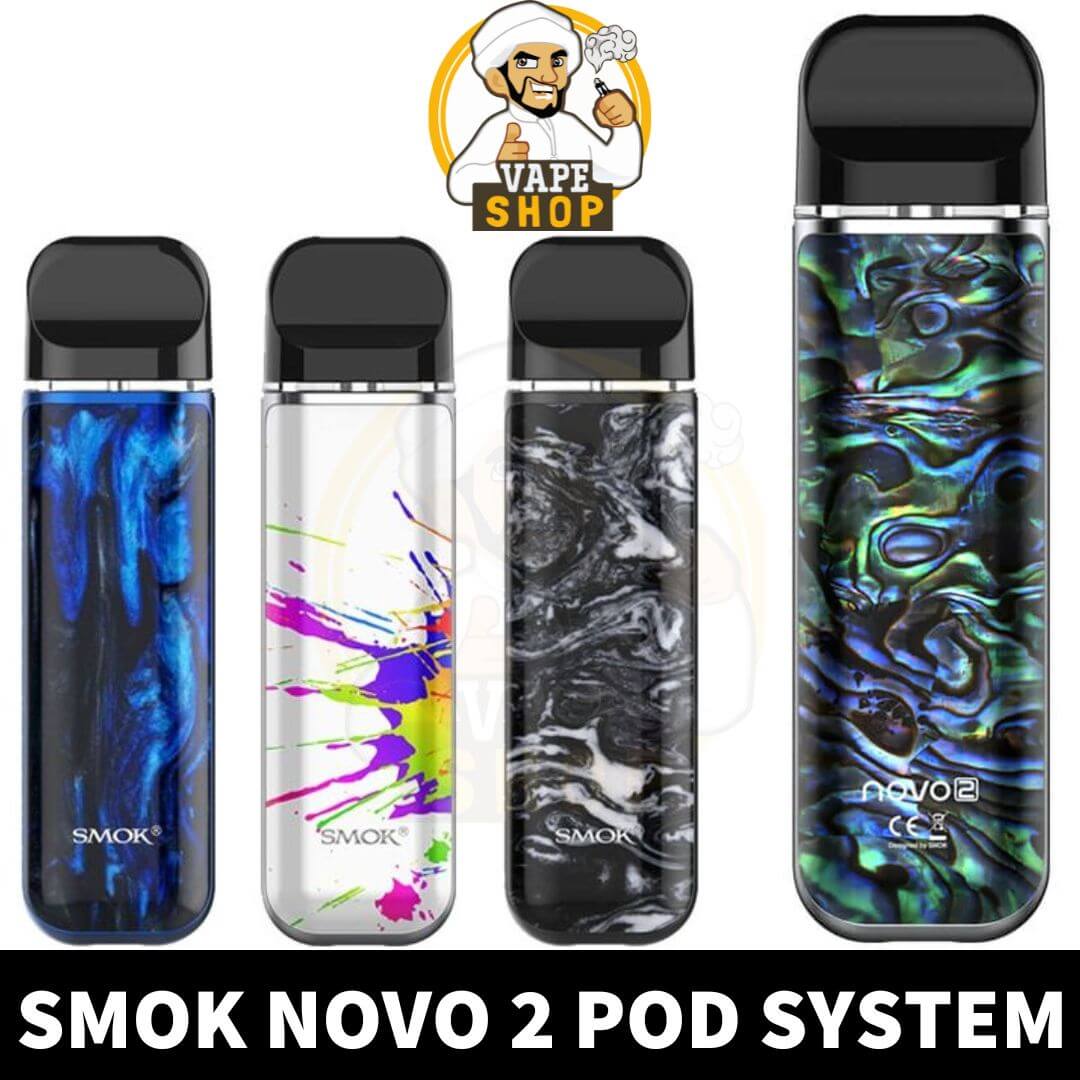 SMOK-NOVO-2-POD-SYSTEM-PRICE-IN-DUBAI-UAE-STARTER-KIT-VAPE-KIT-POD-KIT-VAPOR-NEAR-ME.jpg SMOK Novo 2 Pod Starter Kit 800mAh device - Image 1