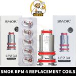 SMOK RPM 4 Coils LP2 Replacement Coils of DC 0.6Ω & MESHED 0.23Ω Pod Coils in Dubai, UAE – 5 PCS Per Pack