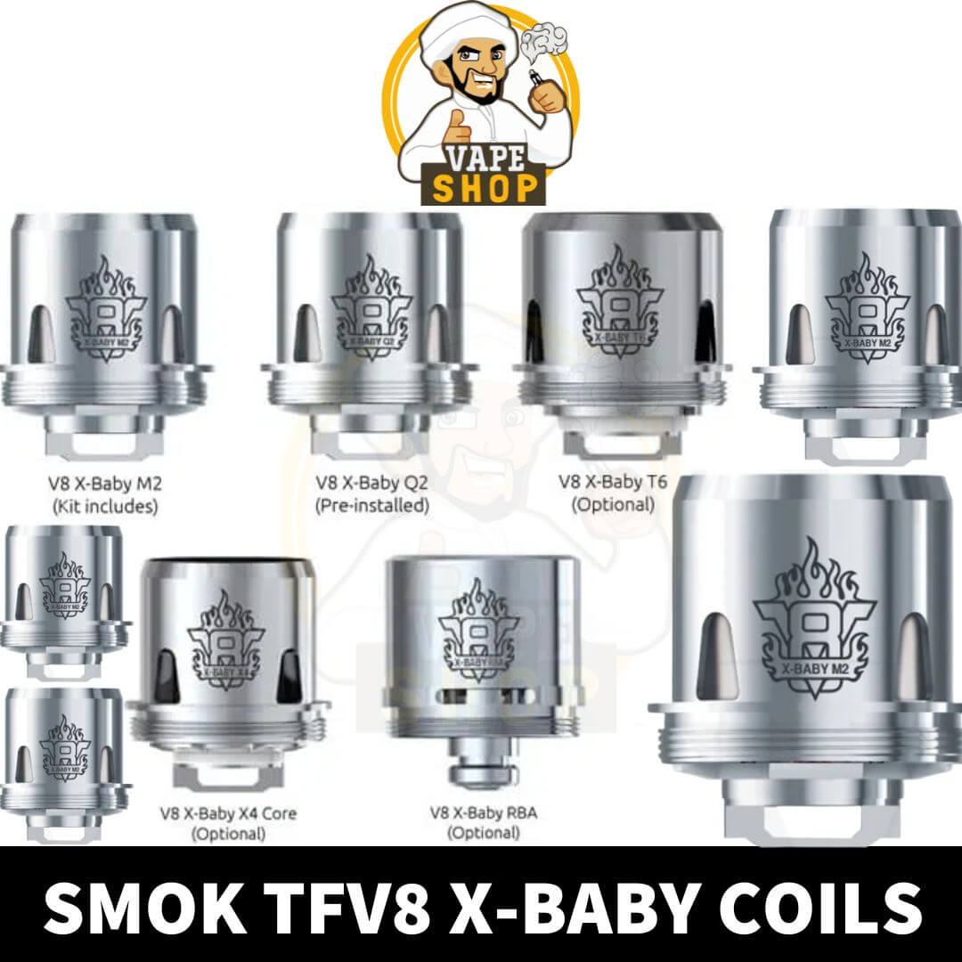 SMOK TFV8 X-BABY REPLACEMENT COILS SMOK TFV8 X-BABY REPLACEMENT COILS - Image 1