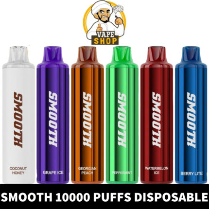 SMOOTH-10000-Puffs-Price-in-Dubai-430x430-1.jpg SMOOTH 10000 Puffs Disposable Vape 20 MG in Dubai - Image 1