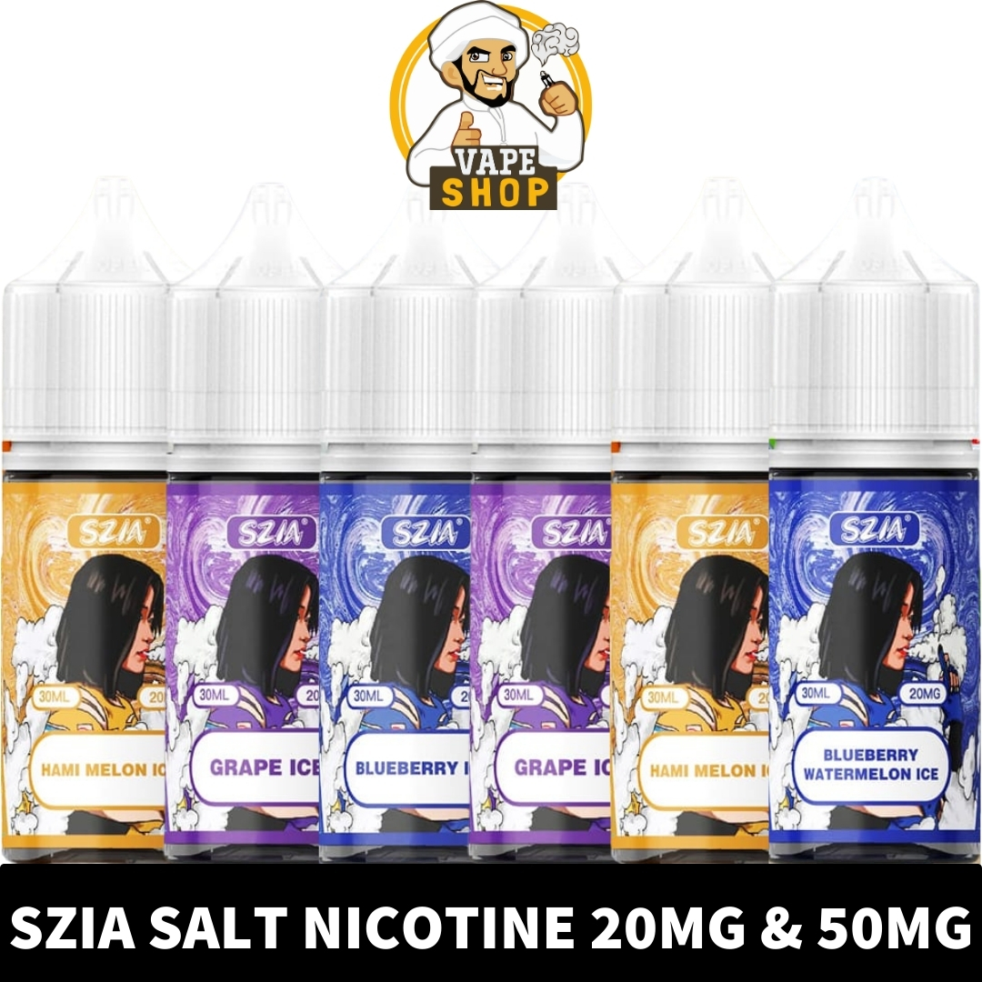SZIA-Saltnics-Price-in-Dubai.jpg SZIA Salt Nicotine 20MG and 50MG E-liquid - Image 1