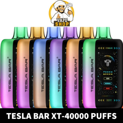 TESLA-BAR-XT-40000-PUFFS-VAPE-PRICE-IN-DUBAI-430x430-1.jpg TESLA BAR XT-40000 Puffs 50MG Nicotine - Image 1