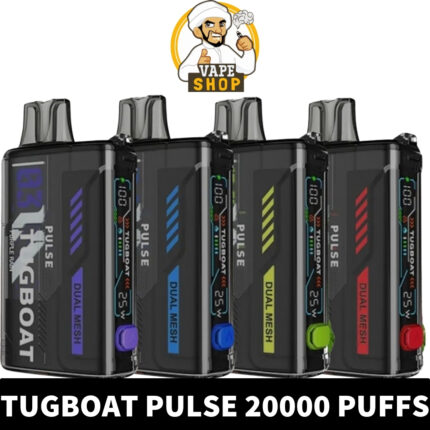 TUGBOAT-PULSE-20000-Puffs-430x430-1.jpg TUGBOAT Pulse 20000 Puffs 50mg Nicotine - Image 1