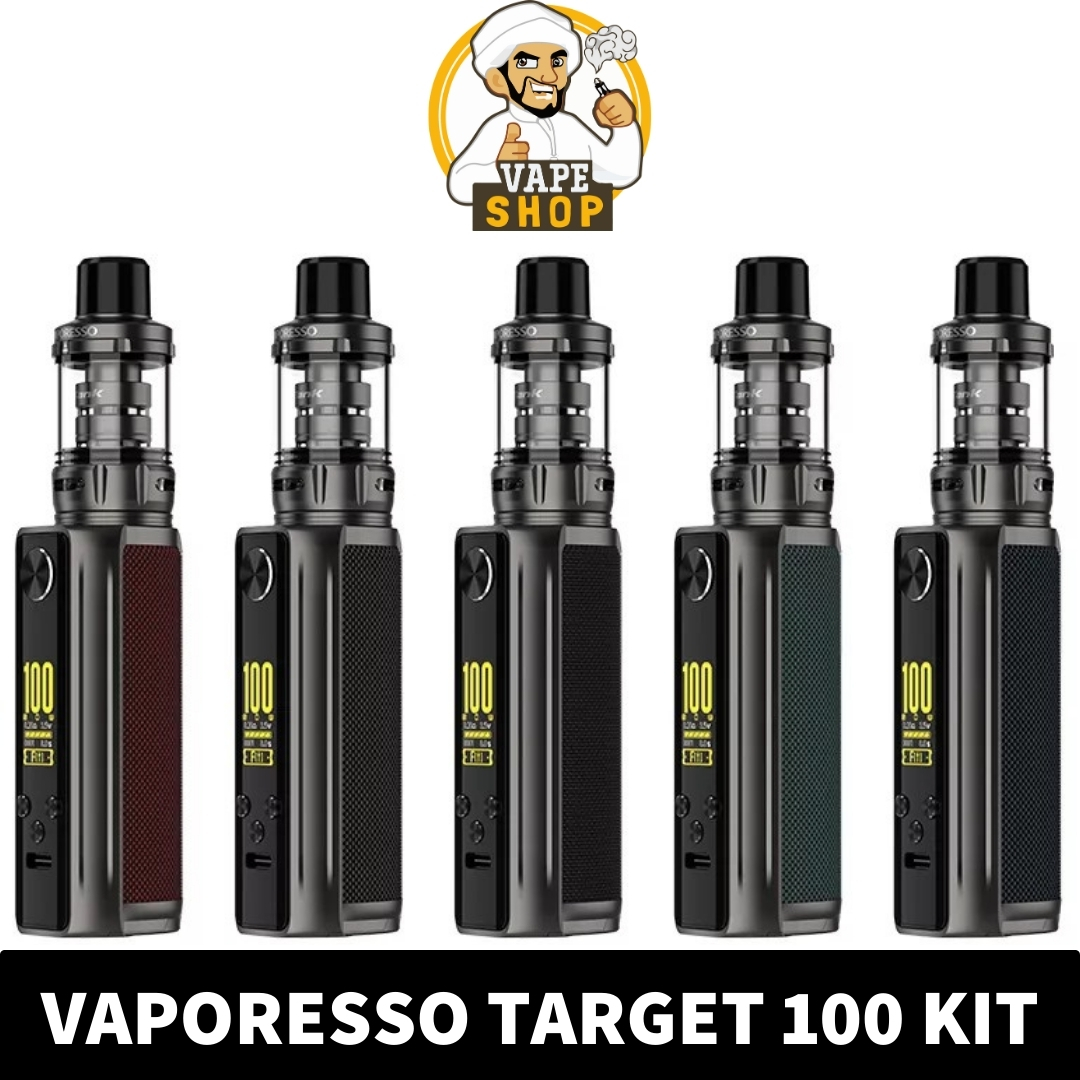 Vape Shop AE - Target 100 Vaporesso Pod System Kit 100W Vape Kit VAPORESSO Target 100 Pod System Kit in Dubai - Image 1