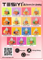 Tesiyi Salt Nicotine 30mg and 50mg 30ml Vape Liquid - Image 2