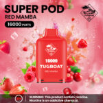 Tugboat Super 16000 Pod Cartridges 5%Nicotine Disposable Vape - Image 5
