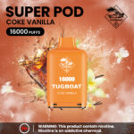 Tugboat Super 16000 Pod Cartridges 5%Nicotine Disposable Vape - Image 6