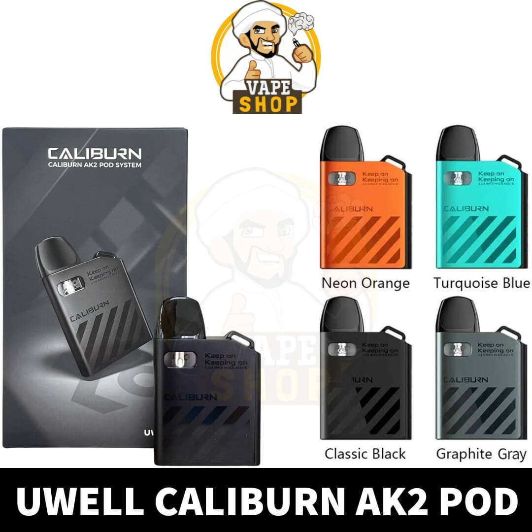 UWELL CALIBURN AK2 POD KIT AK 2 POD SYSTEM UAE DUBAI VAPE SHOP AE Uwell CALIBURN AK2 15W POD SYSTEM - Image 1