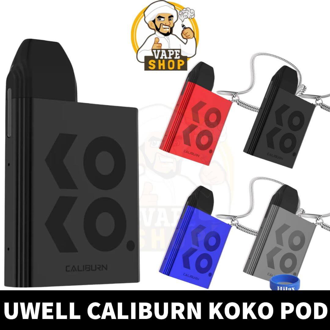 UWELL-CALIBURN-KOKO-POD-KIT-UAE-DUBAI-VAPE-SHOP-AE-KOKO-POD-SYSTEM-VAPE-KIT-STARTER-KIT-UWELL-KIT-POD-UAE-DUBAI-NEAR-ME.jpg Uwell Caliburn Koko Pod Kit Buy Online Vape Shop Dubai UAE - Image 1