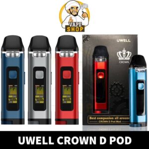 Uwell Crown D Pod Mod Kit System 1100mah 3ml In UAE Dubai