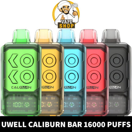 UWELL-Caliburn-Bar-16000-Puffs-Disposable-Vape-in-Dubai-430x430-1.jpg UWELL Caliburn Bar 20MG 16000 Puffs Disposable Vape in Dubai - Image 1