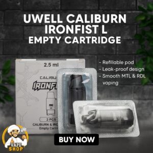 Uwell Caliburn IronFist L Empty Cartridge In Dubai