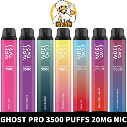 Vape Shop AE - VAPES BARS GHOST PRO 3500 Puffs Price in Dubai Vapes Bars Ghost Pro 2% nicotine 3500 Puff Disposable in Dubai - Image 1