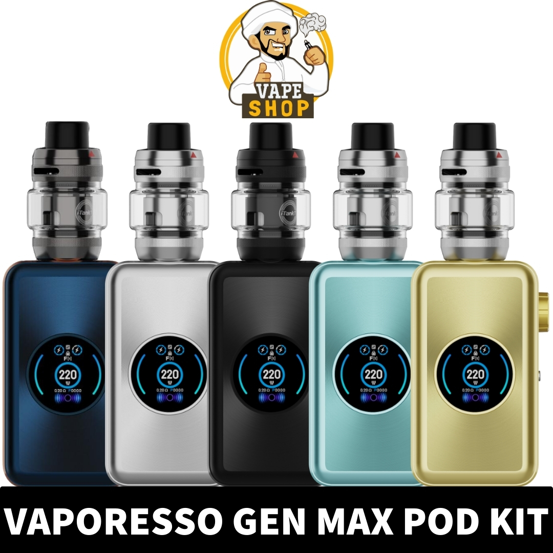 VAPORESSO-GEN-Max-Price-in-Dubai.jpg VAPORESSO Gen Max Pod Mod 220W Vape Kit in Dubai - Image 1