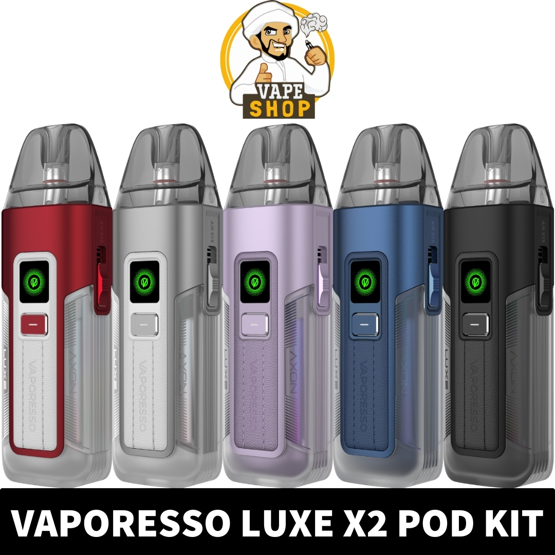 VAPORESSO-Luxe-X2-Kit-Price-in-Dubai.jpg VAPORESSO Luxe X2 Pod System 40W Vape Kit in Dubai - Image 1