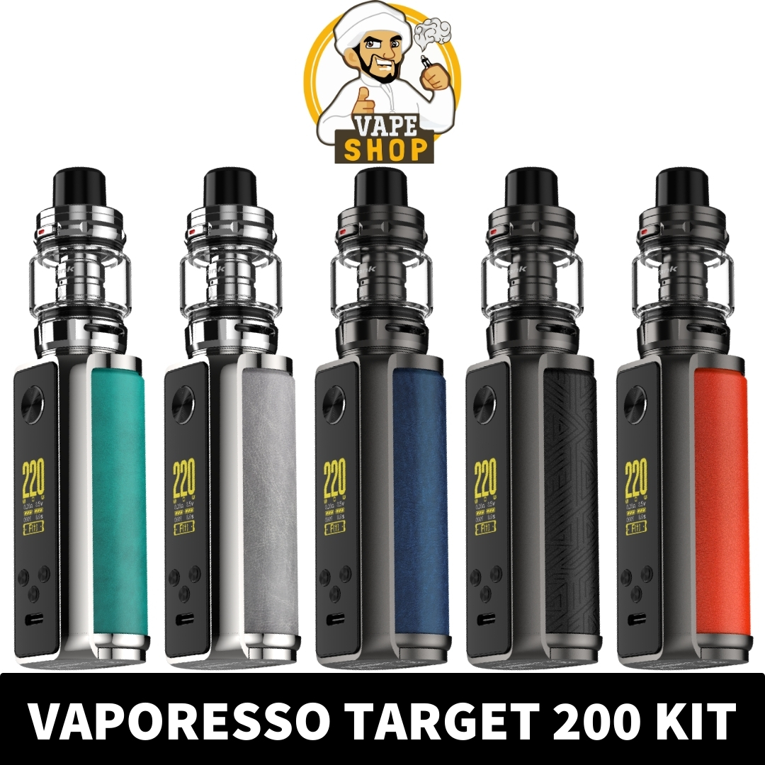 VAPORESSO-TARGET-200-Starter-Kit-220W-Kit.jpg VAPORESSO Target 200 Starter Kit 200W in Dubai - Image 1