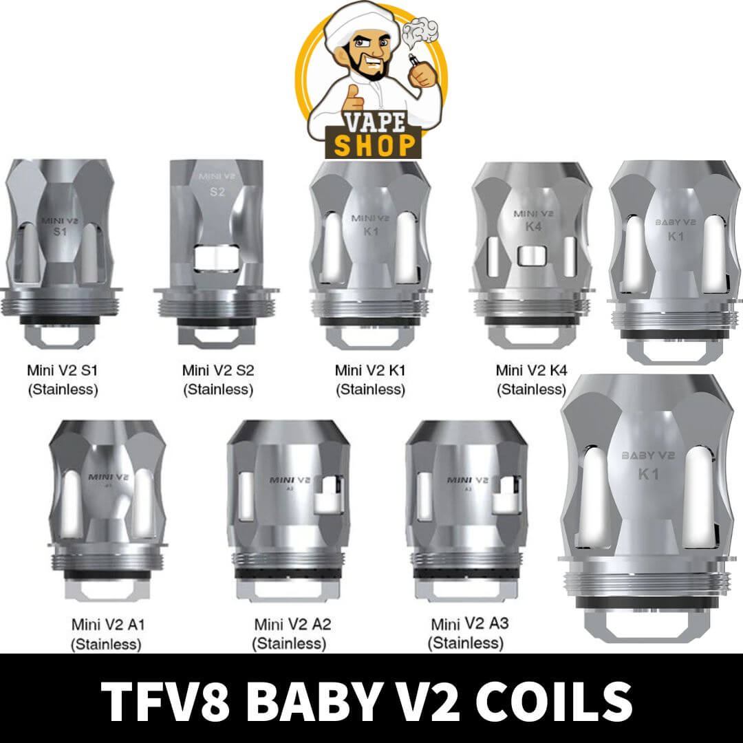 VAPORESSO ZTFV8 BABY V2 COILS SMOK TFV8 BABY V2 REPLACEMENT COILS - Image 1