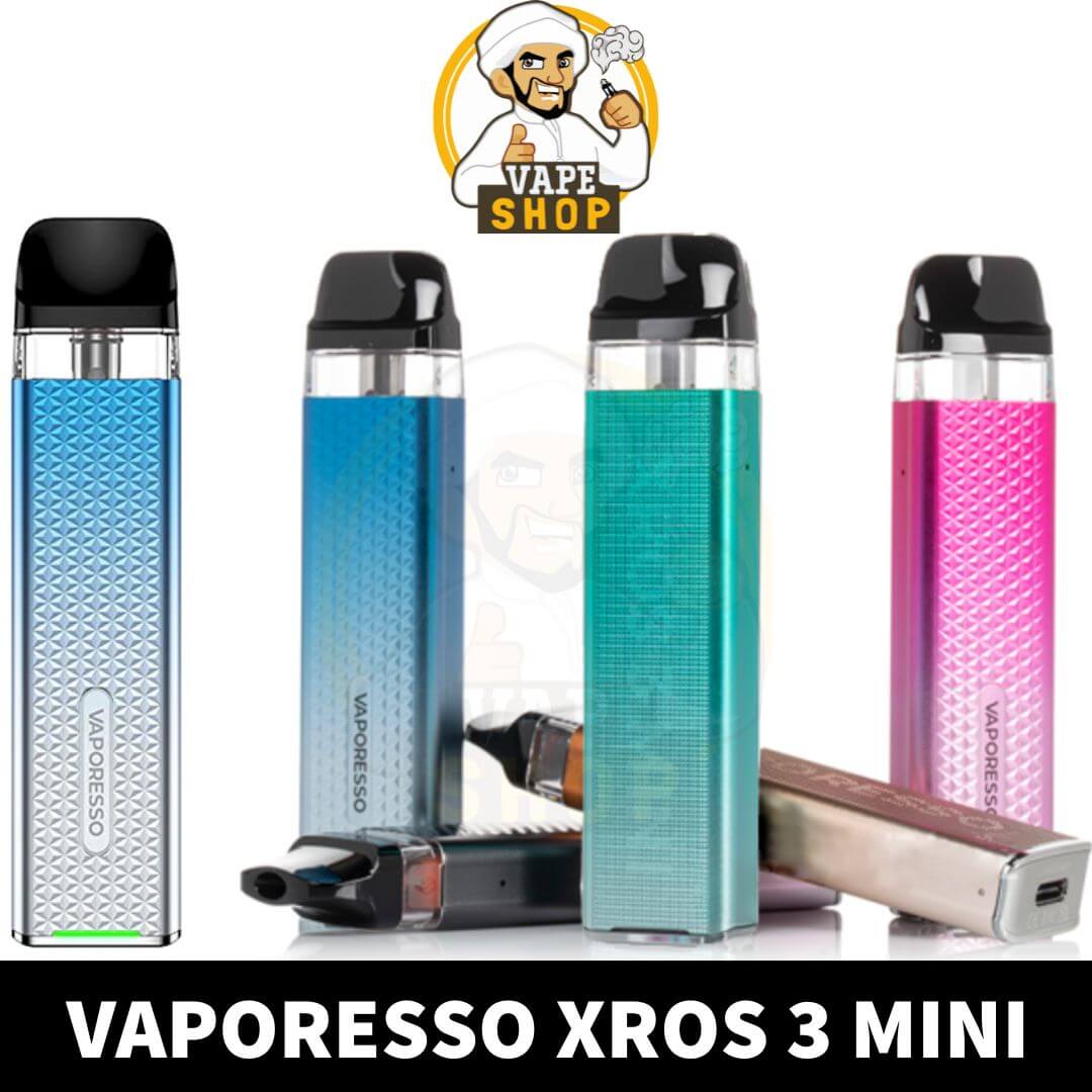 Vaporesso Xros 3 Mini Pod System in Dubai Vaporesso Xros 3 Mini Pod System Device in Dubai - Image 1