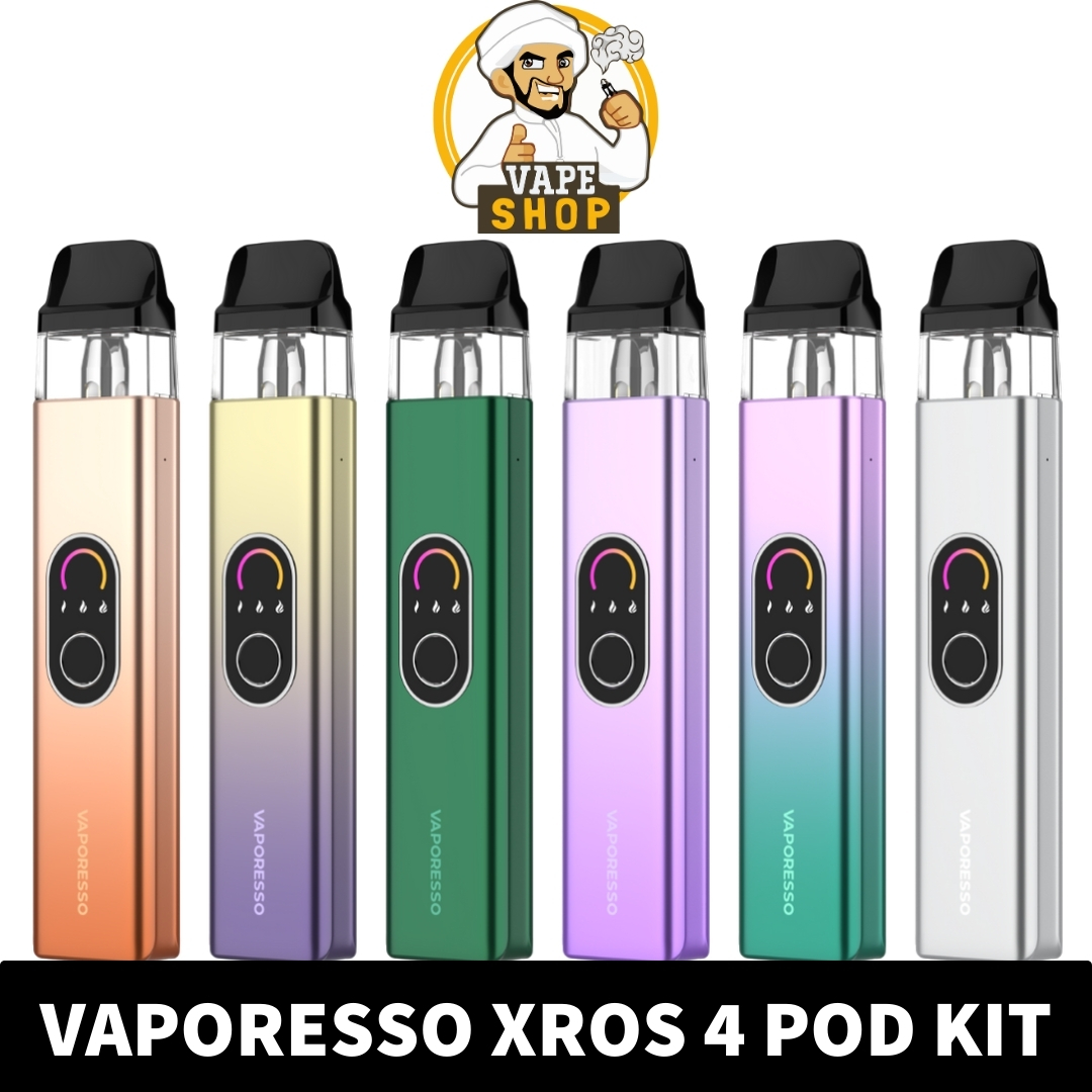 VAPORESSO-XROS-4-Pod-System-Kit-Price-in-Dubai.jpg VAPORESSO XROS 4 Pod System Kit in Dubai - Image 1
