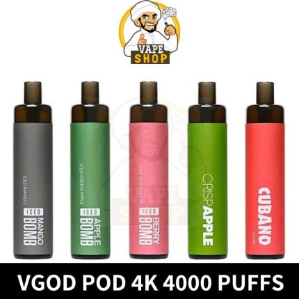 VGOD-POD-4K-4000-PUFFS-430x430-1.jpg Vgod Pod 4k 4000 Puffs 20MG & 50MG Disposable Vape In UAE - Image 1