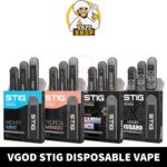Vgod Stig 60mg nicotine(6%)Disposable VAPE
