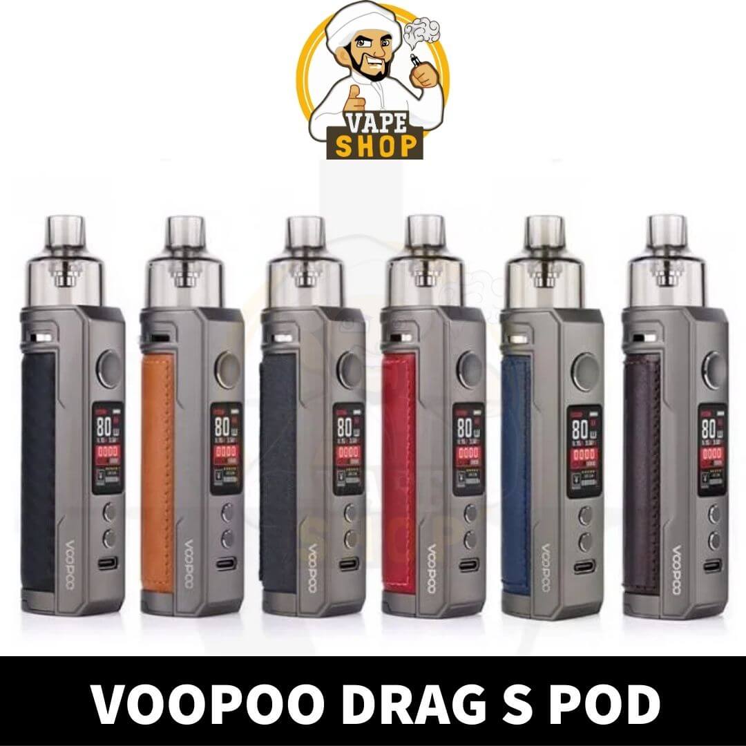 VOOPOO DRAG S POD IN UAE VOOPOO DRAG S 60W POD MOD STARTER KIT • 2500 MAH 4.5ML - Image 1