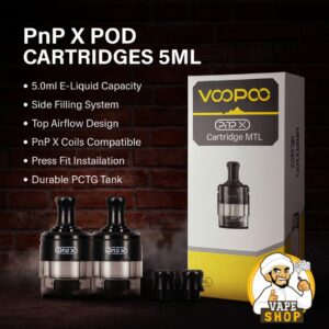 VOOPOO PnP X Pod Cartridges 5ml In Dubai
