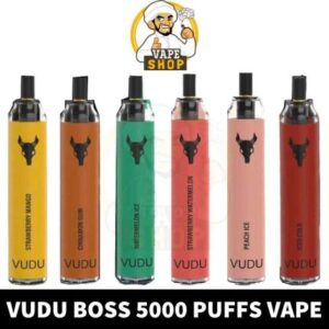 VUDU Boss 5000 Puffs 50Mg Disposable Vape In Dubai