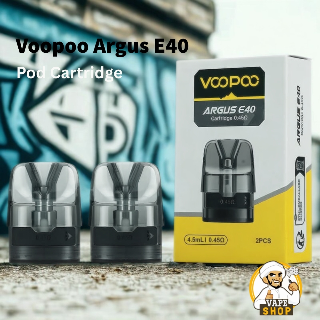 Vape Shop.ae(Gallery Image ) - 2 Voopoo Argus E40 Pod Cartridge 2pcs Pack - Image 1