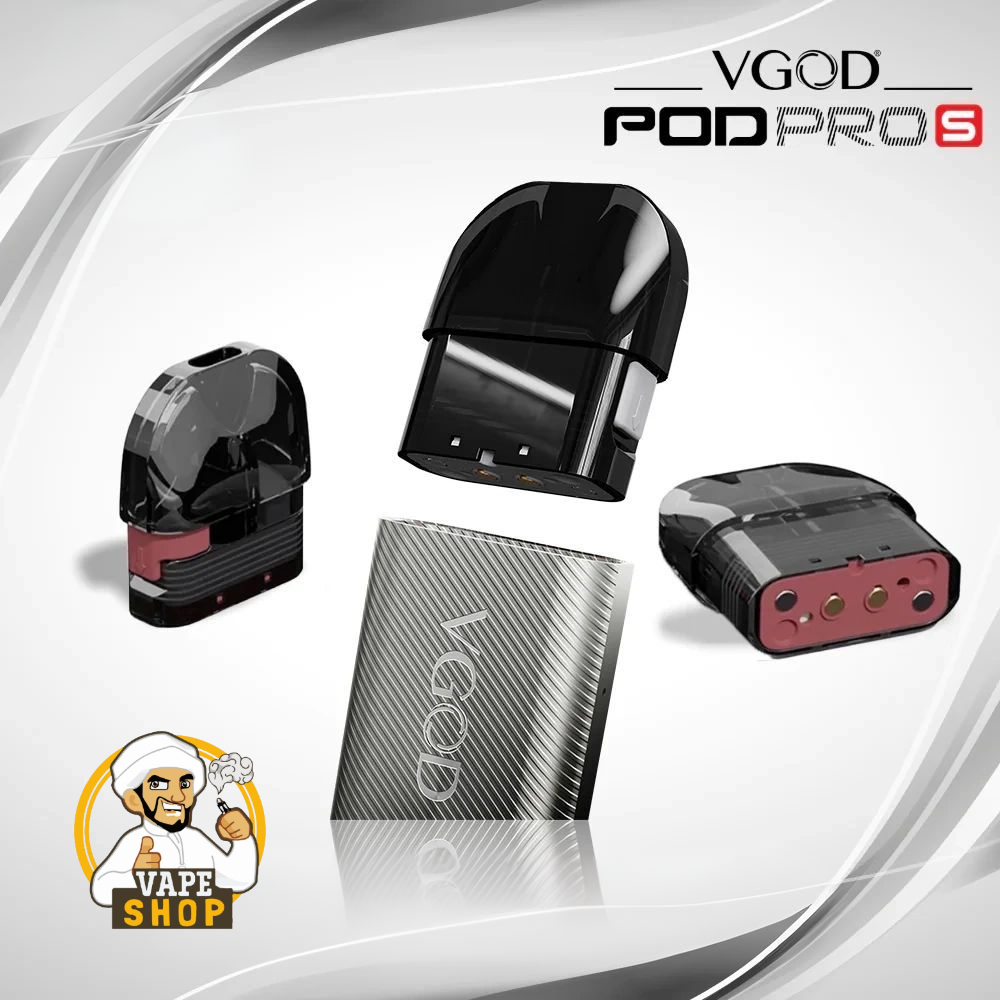 Vape Shop.ae(Gallery Image ) - 2 Vgod Pod Pro S Pod Cartridge Side Fill - Image 1