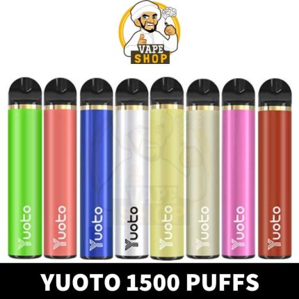 YUOTO-1500-PUFFS-430x430-1.jpg Yuoto Disposable Vape Starter Kit 900mAh 1500 Puffs buy in UAE Dubai Shop - Image 1