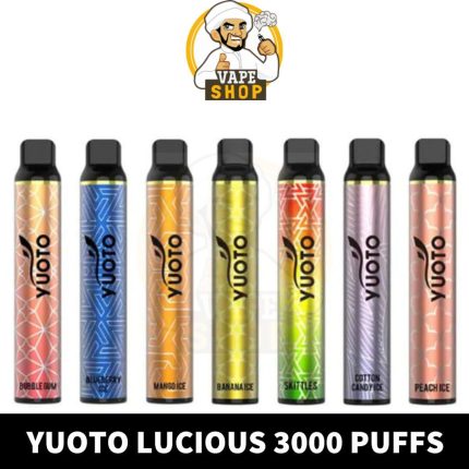 YUOTO-LUCIOUS-3000-PUFFS-430x430-1.jpg Youto Lucious 3000 puffs Disposable Vape in vape shop uae - Image 1