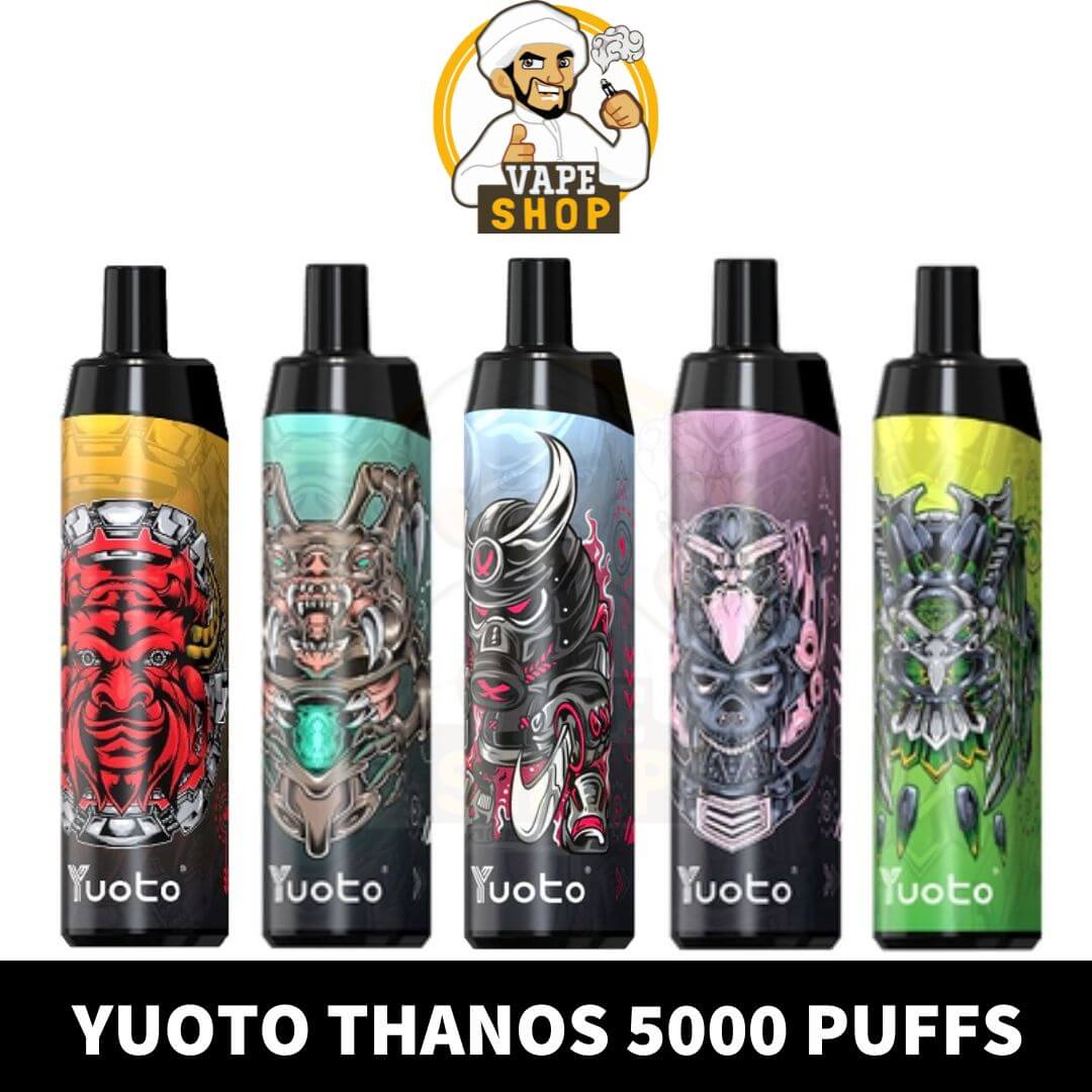 YUOTO THANOS 5000 PUFFS IN UAE Yuoto Thanos 5000 Puffs Disposable Vape in dubai - Image 1