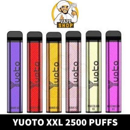 YUOTO-XXL-2500-PUFFS-430x430-1.jpg Yuoto XXL Disposable Vape 2500 Puffs Buy in UAE Dubai Vape Shop - Image 1