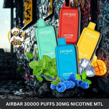 airbar-30000-puffs-30mg-nicotine-mtl-vape-430x430-1.jpg Airbar 30000 puffs 30mg nicotine MTL vape - Image 1
