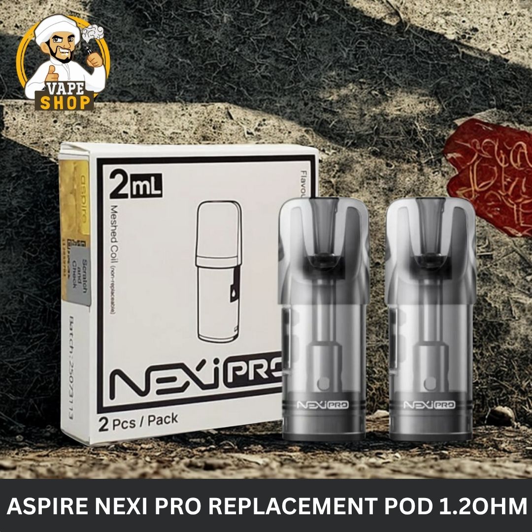 aspire-nexi-pro-replacement-pod-1.2ohm-2pcs-in-uae.jpg Aspire Nexi Pro Replacement Pod 1.2Ohm 2pcs In UAE - Image 1