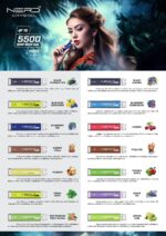 NERD Crystal Disposable vape 5500 Puffs in Dubai, UAE - Image 2