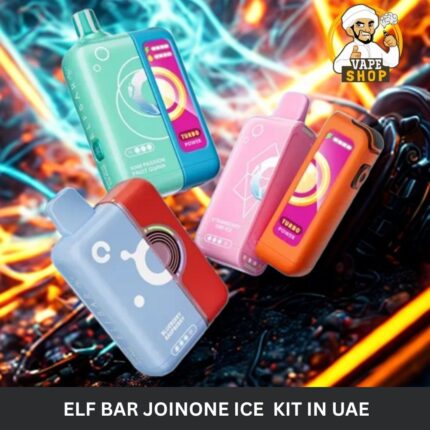 elf-bar-joinone-ice-kit-in-uae-430x430-1.jpg Elf Bar ew premium 25000 Puffs 50mg Nicotine Ice Adjustable Disposable Vape - Image 1