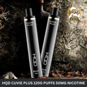 Hqd cuvie plus 1200 puffs 50mg nicotine